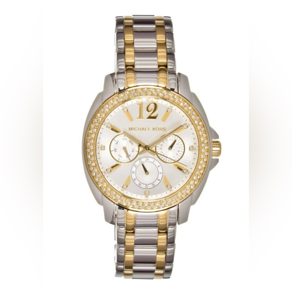 Michael Kors Cameron Silver & Gold Watch
